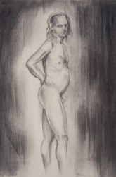 "Figure Drawing" Charcoal Figure Drawing
