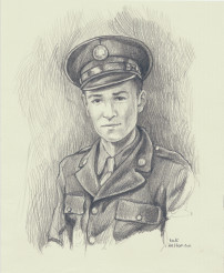 "Portrait of James Sneed" - Graphite on paper - 11 x 81/2" - (2011)