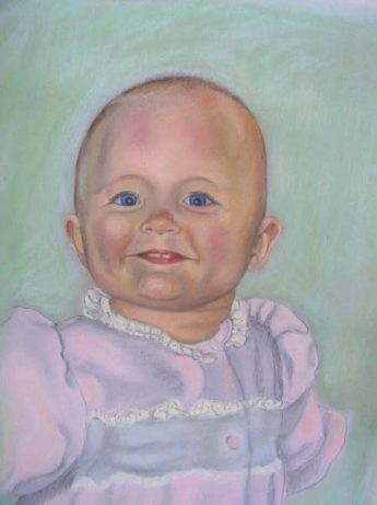 "Potrait" - Pastel on paper - 30 x 22" - (2006)